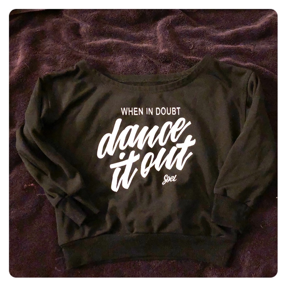 Soel crop sweater sz 8